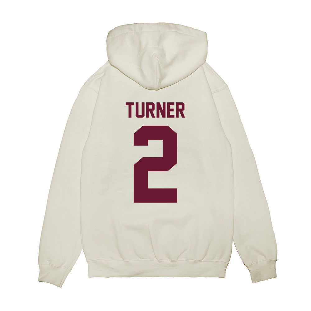 Minnesota - NCAA Football : A.J. Turner - Vintage Helmet Premium Hooded Sweatshirt-1