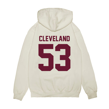Minnesota - NCAA Football : Nate Cleveland - Vintage Helmet Premium Hooded Sweatshirt-1
