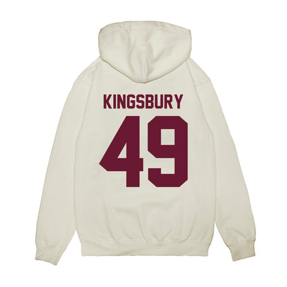 Minnesota - NCAA Football : Matt Kingsbury - Vintage Helmet Premium Hooded Sweatshirt-1