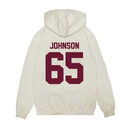 Minnesota - NCAA Football : Greg Johnson - Vintage Helmet Premium Hooded Sweatshirt-1