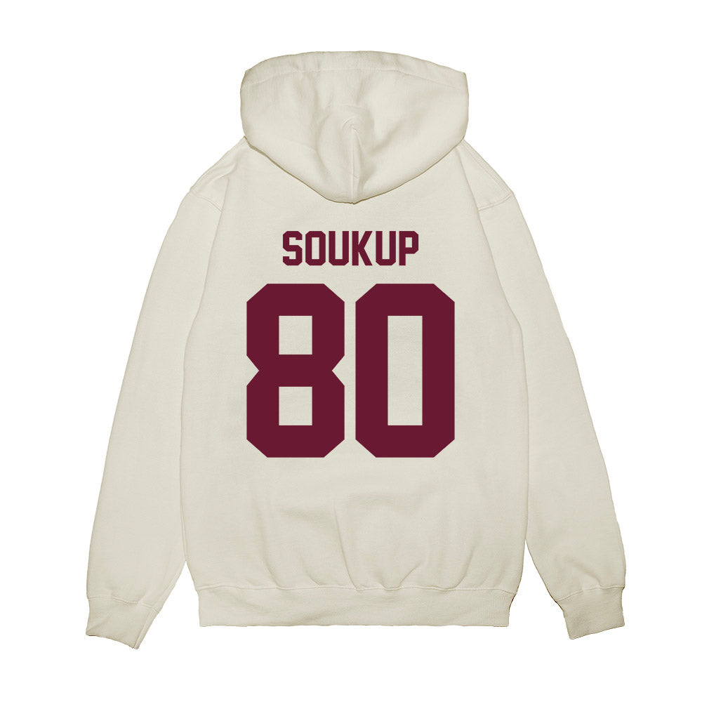 Minnesota - NCAA Football : Alan Soukup - Vintage Helmet Premium Hooded Sweatshirt-1