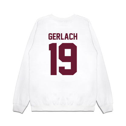Minnesota - NCAA Football : Joey Gerlach - Vintage Helmet Premium Crewneck Sweatshirt-1