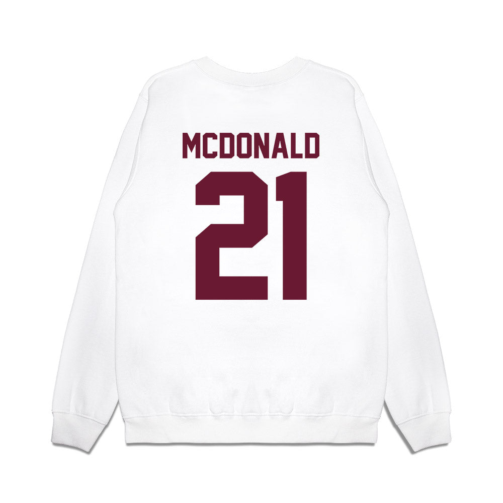 Minnesota - NCAA Football : Craig McDonald - Vintage Helmet Premium Crewneck Sweatshirt-1