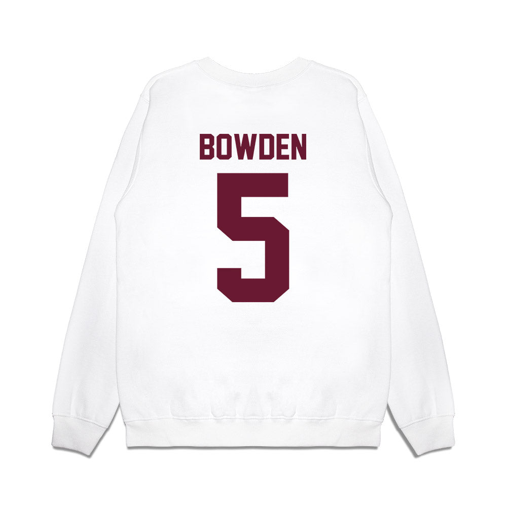 Minnesota - NCAA Football : Jaylen Bowden - Vintage Helmet Premium Crewneck Sweatshirt-1