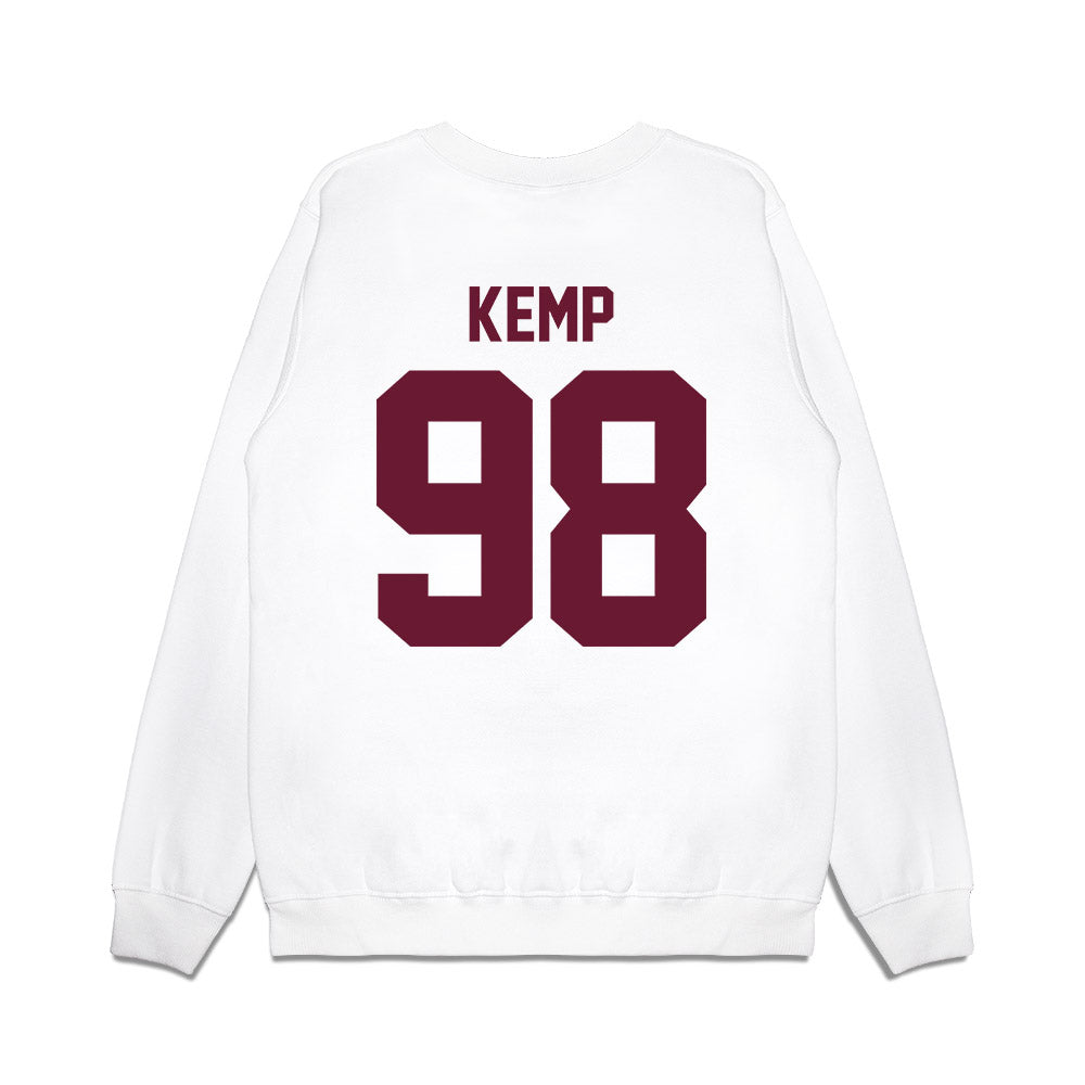 Minnesota - NCAA Football : David Kemp - Vintage Helmet Premium Crewneck Sweatshirt-1
