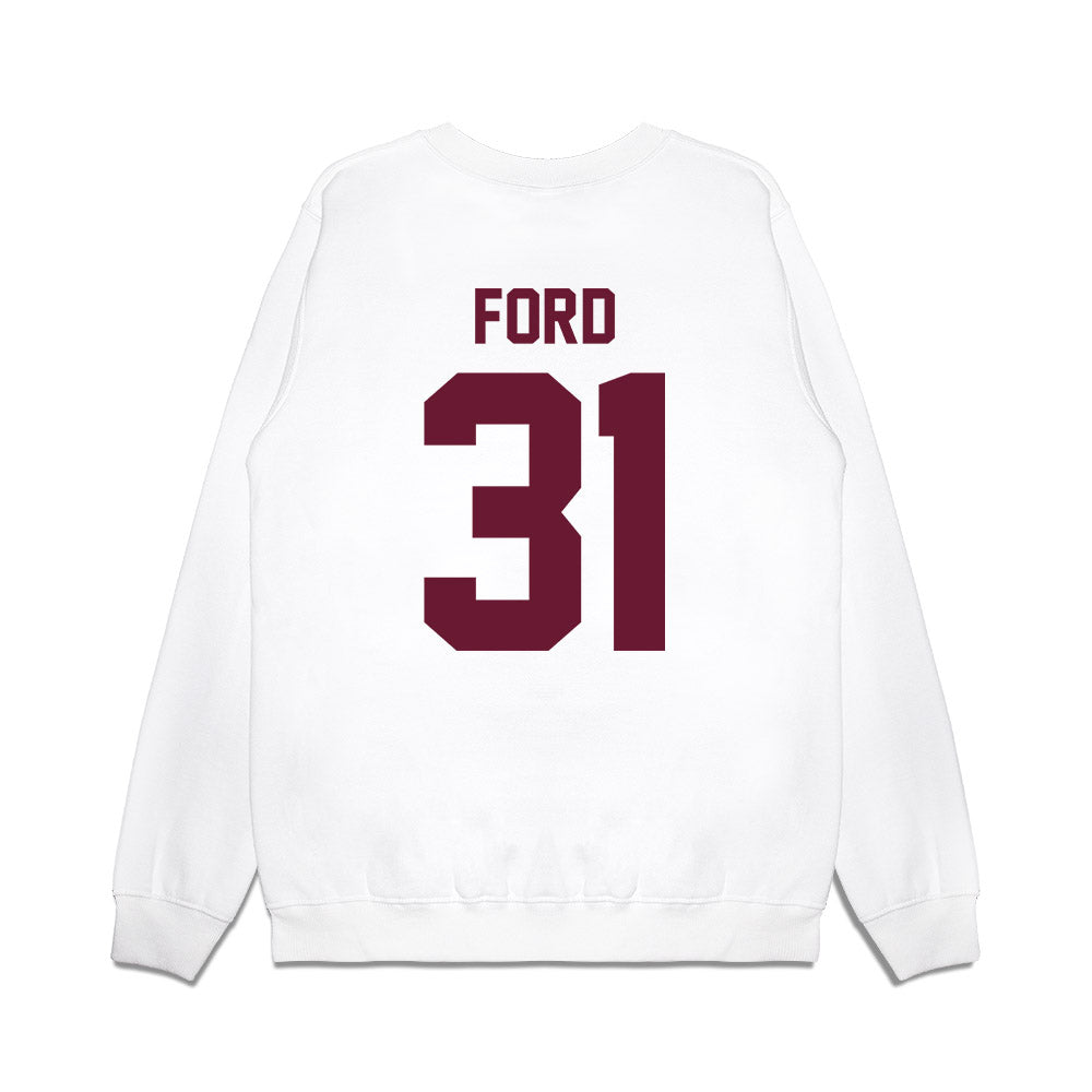 Minnesota - NCAA Football : Xavier Ford - Vintage Helmet Premium Crewneck Sweatshirt-1