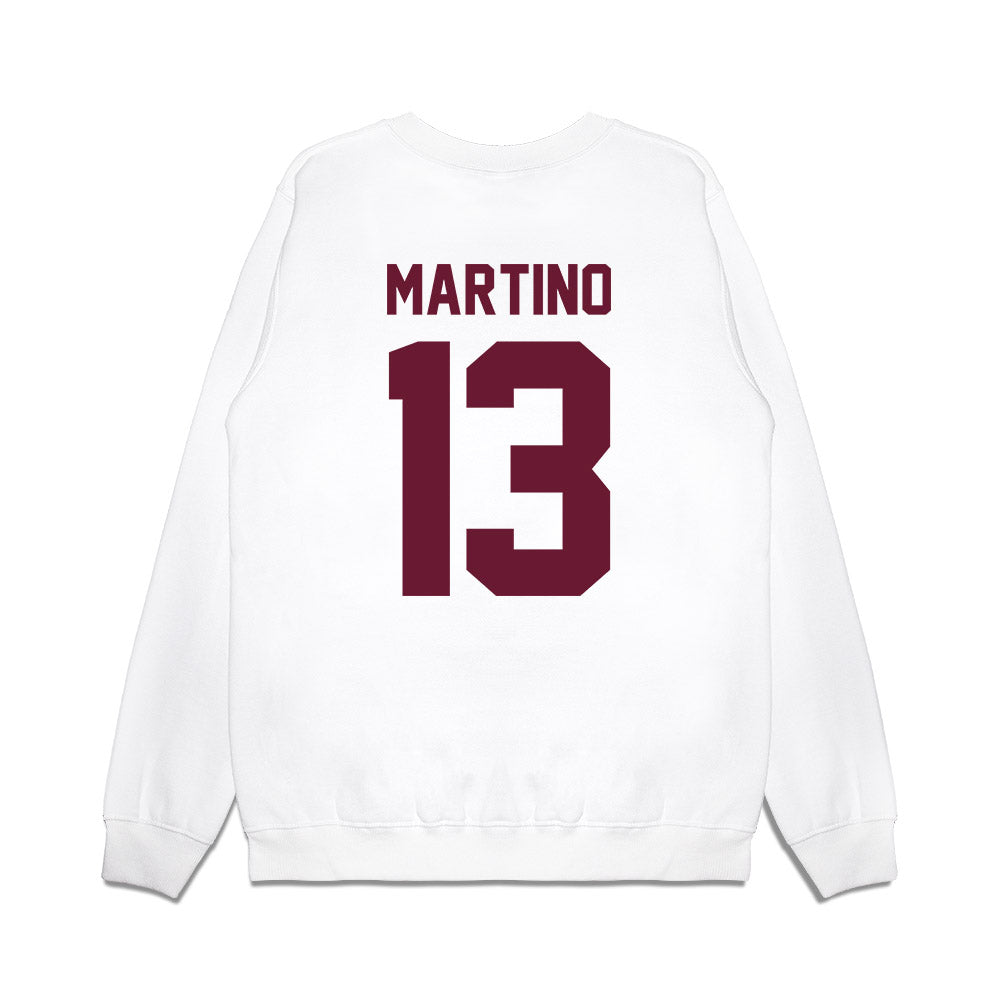 Minnesota - NCAA Football : Bradley Martino - Vintage Helmet Premium Crewneck Sweatshirt-1