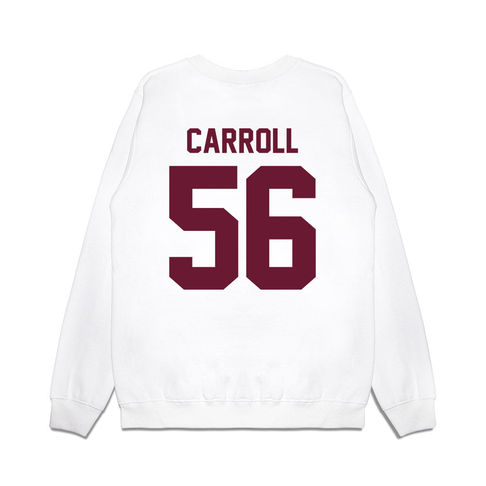 Minnesota - NCAA Football : Brett Carroll - Vintage Helmet Premium Crewneck Sweatshirt-1
