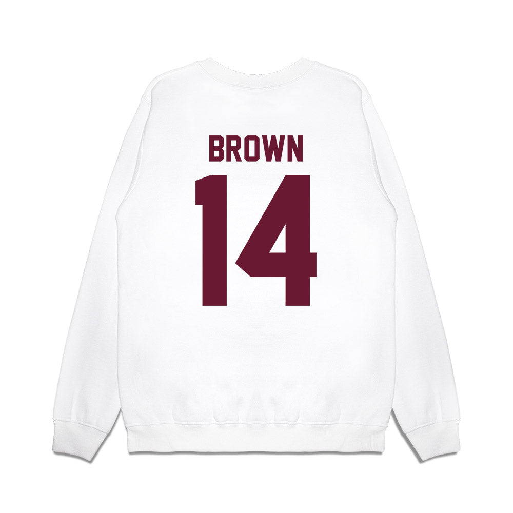 Minnesota - NCAA Football : Kerry Brown - Vintage Helmet Premium Crewneck Sweatshirt-1