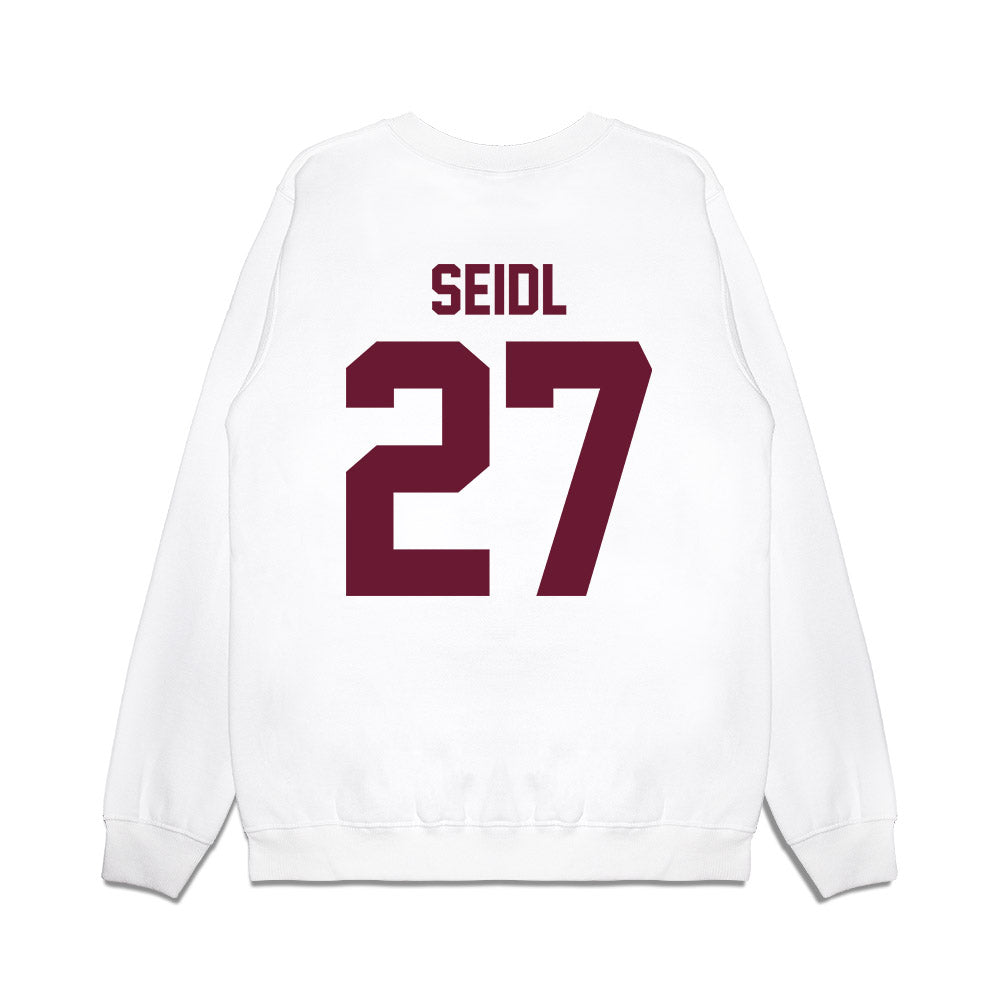 Minnesota - NCAA Football : Simon Seidl - Vintage Helmet Premium Crewneck Sweatshirt-1