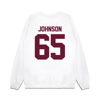 Minnesota - NCAA Football : Greg Johnson - Vintage Helmet Premium Crewneck Sweatshirt-1
