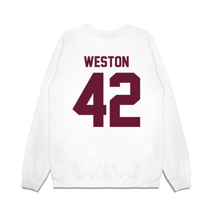 Minnesota - NCAA Football : Tom Weston - Vintage Helmet Premium Crewneck Sweatshirt-1