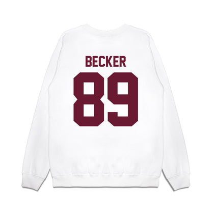 Minnesota - NCAA Football : Nate Becker - Vintage Helmet Premium Crewneck Sweatshirt-1