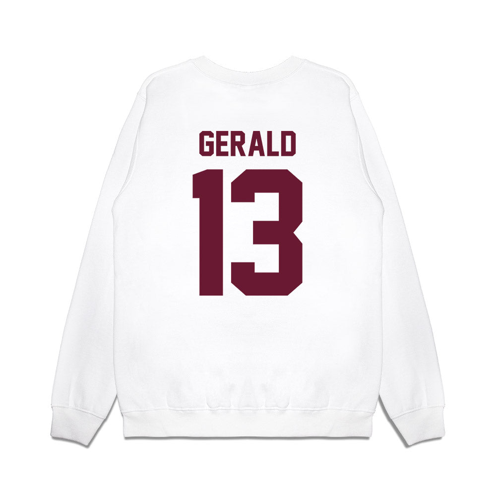 Minnesota - NCAA Football : Mike Gerald - Vintage Helmet Premium Crewneck Sweatshirt-1