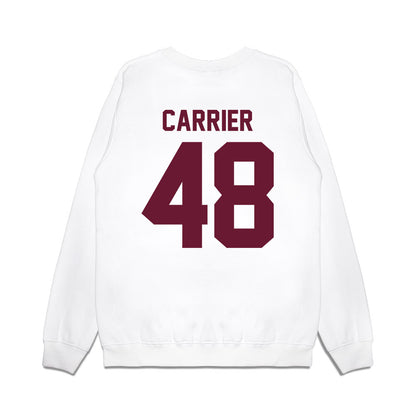Minnesota - NCAA Football : Mason Carrier - Vintage Helmet Premium Crewneck Sweatshirt-1