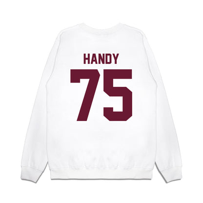 Minnesota - NCAA Football : Mark Handy - Vintage Helmet Premium Crewneck Sweatshirt-1