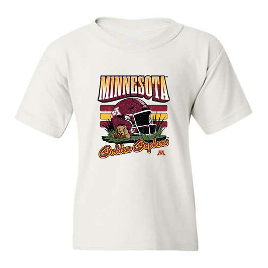 Minnesota - NCAA Football : Darius Taylor - Vintage Helmet Youth T-Shirt-0
