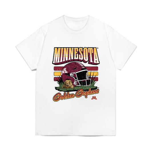 Minnesota - NCAA Football : ZaQuan Bryan - Vintage Helmet Comfort Colors T-Shirt-0