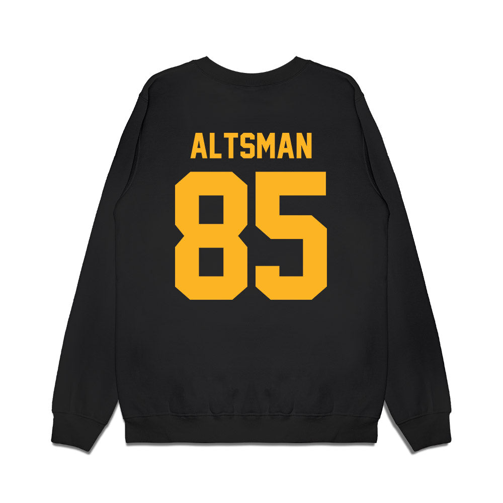 Pittsburgh - NCAA Football : Josh Altsman - Vintage Helmet Premium Crewneck Sweatshirt-1