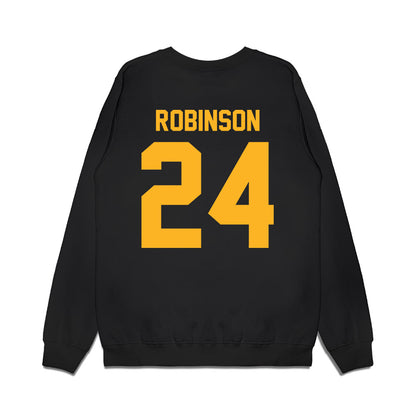 Pittsburgh - NCAA Football : Tyreek Robinson - Vintage Helmet Premium Crewneck Sweatshirt-1