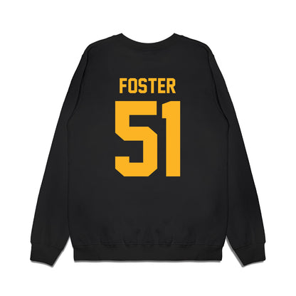 Pittsburgh - NCAA Football : Drew Foster - Vintage Helmet Premium Crewneck Sweatshirt-1