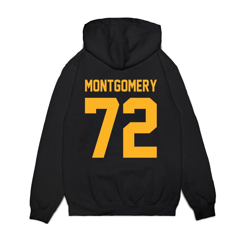 Pittsburgh - NCAA Football : Isaiah Montgomery - Vintage Helmet Premium Hooded Sweatshirt-1