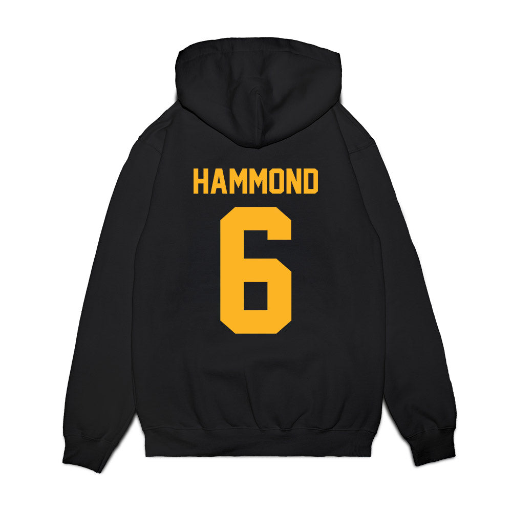  - NCAA Football : Rodney Hammond - Vintage Helmet Premium Hooded Sweatshirt-1