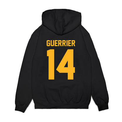 Pittsburgh - NCAA Football : Joshua Guerrier - Vintage Helmet Premium Hooded Sweatshirt-1