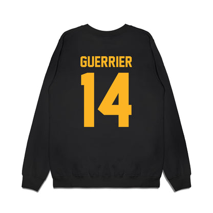 Pittsburgh - NCAA Football : Joshua Guerrier - Vintage Helmet Premium Crewneck Sweatshirt-1