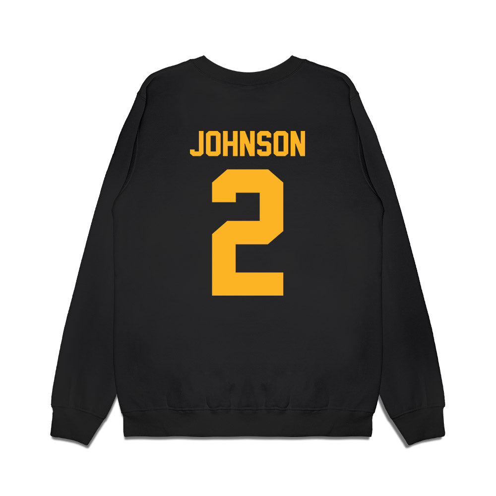 Pittsburgh - NCAA Football : Kenneth Johnson - Vintage Helmet Premium Crewneck Sweatshirt-1