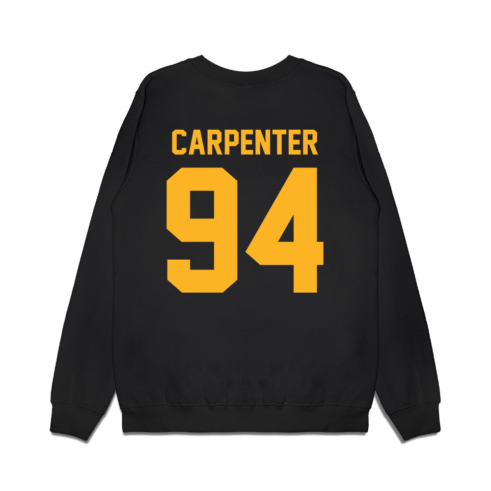 Pittsburgh - NCAA Football : Samuel Carpenter - Vintage Helmet Premium Crewneck Sweatshirt-1
