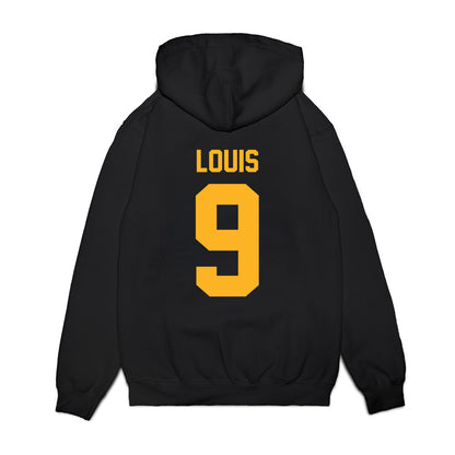 Pittsburgh - NCAA Football : Kyle Louis - Vintage Helmet Premium Hooded Sweatshirt-1
