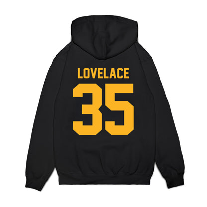 Pittsburgh - NCAA Football : Braylan Lovelace - Vintage Helmet Premium Hooded Sweatshirt-1