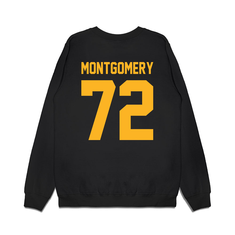 Pittsburgh - NCAA Football : Isaiah Montgomery - Vintage Helmet Premium Crewneck Sweatshirt-1