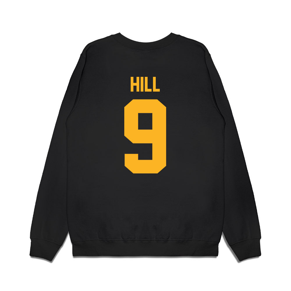 Pittsburgh - NCAA Football : Brandon Hill - Vintage Helmet Premium Crewneck Sweatshirt-1