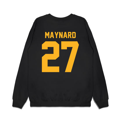 Pittsburgh - NCAA Football : Nigel Maynard - Vintage Helmet Premium Crewneck Sweatshirt-1