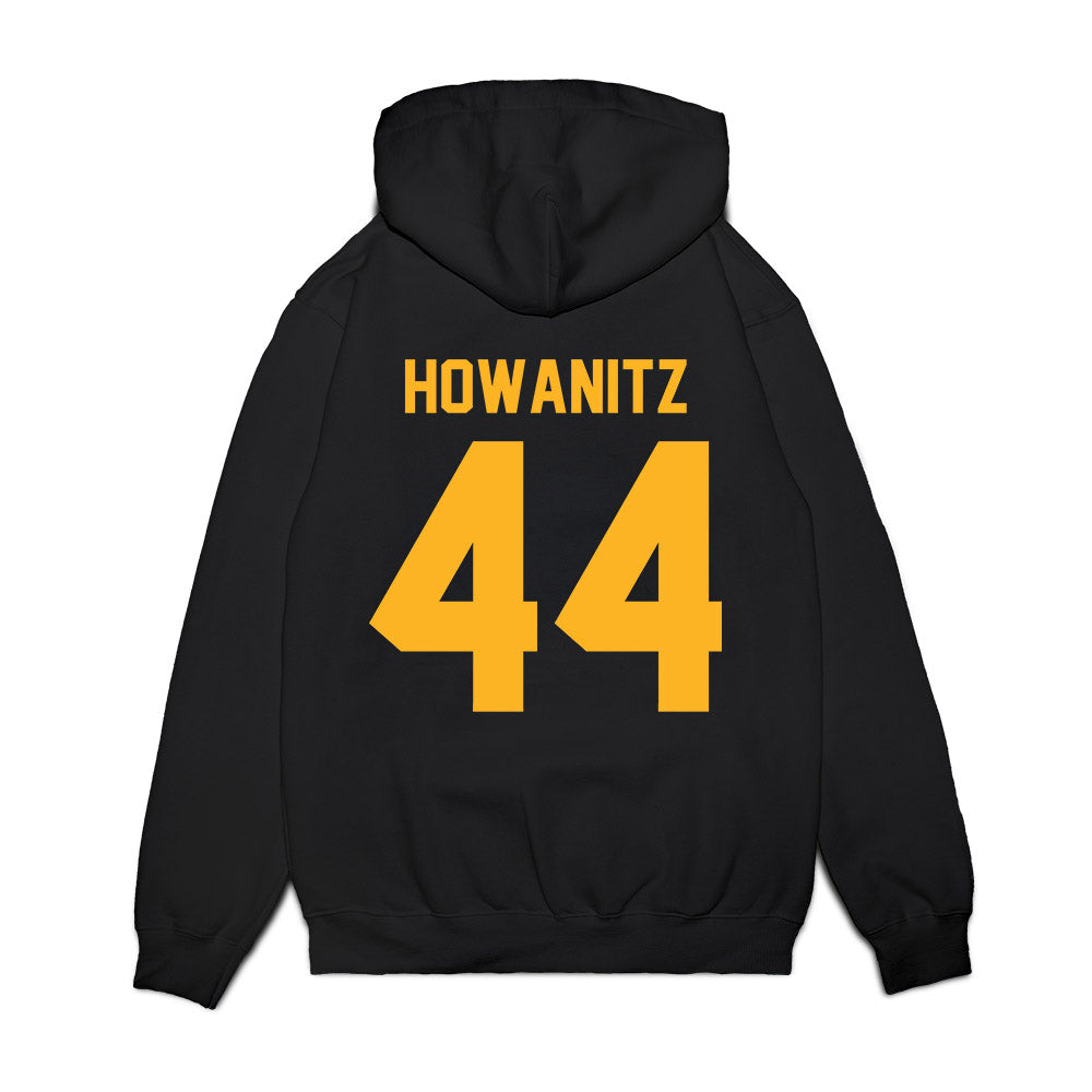 Pittsburgh - NCAA Football : Adam Howanitz - Vintage Helmet Premium Hooded Sweatshirt-1