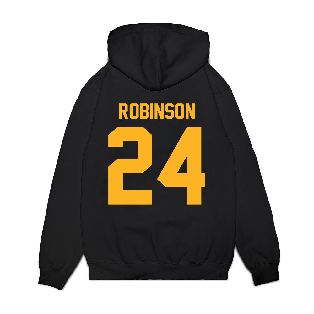 Pittsburgh - NCAA Football : Tyreek Robinson - Vintage Helmet Premium Hooded Sweatshirt-1