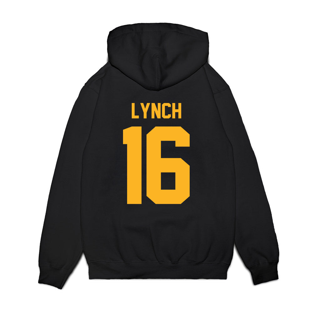 Pittsburgh - NCAA Football : David Lynch - Vintage Helmet Premium Hooded Sweatshirt-1