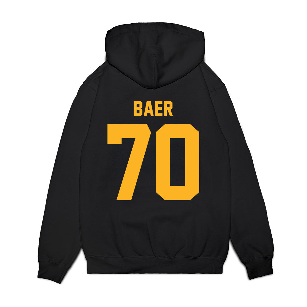 Pittsburgh - NCAA Football : Ryan Baer - Vintage Helmet Premium Hooded Sweatshirt-1
