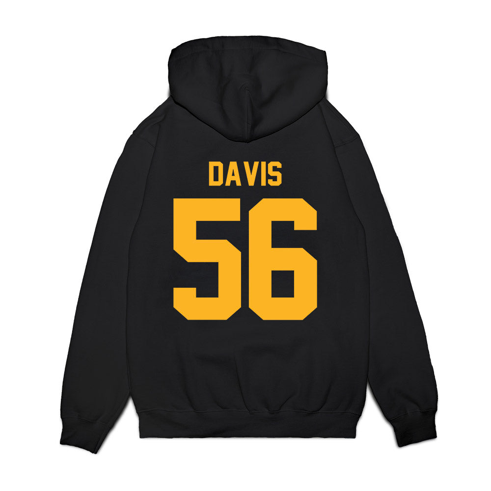 Pittsburgh - NCAA Football : Keylen Davis - Vintage Helmet Premium Hooded Sweatshirt-1