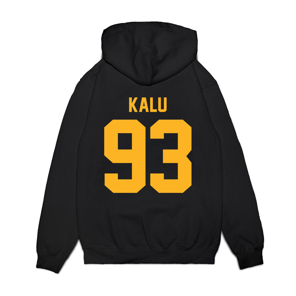 Baylor - NCAA Football : DK Kalu - Vintage Helmet Premium Hooded Sweatshirt-1