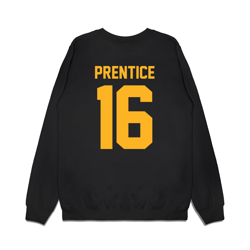 Baylor - NCAA Football : Kobe Prentice - Vintage Helmet Premium Crewneck Sweatshirt-1