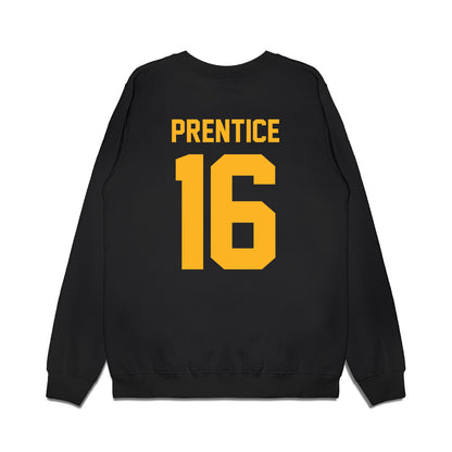 Baylor - NCAA Football : Kobe Prentice - Vintage Helmet Premium Crewneck Sweatshirt-1
