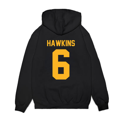 Baylor - NCAA Football : Ashtyn Hawkins - Vintage Helmet Premium Hooded Sweatshirt-1