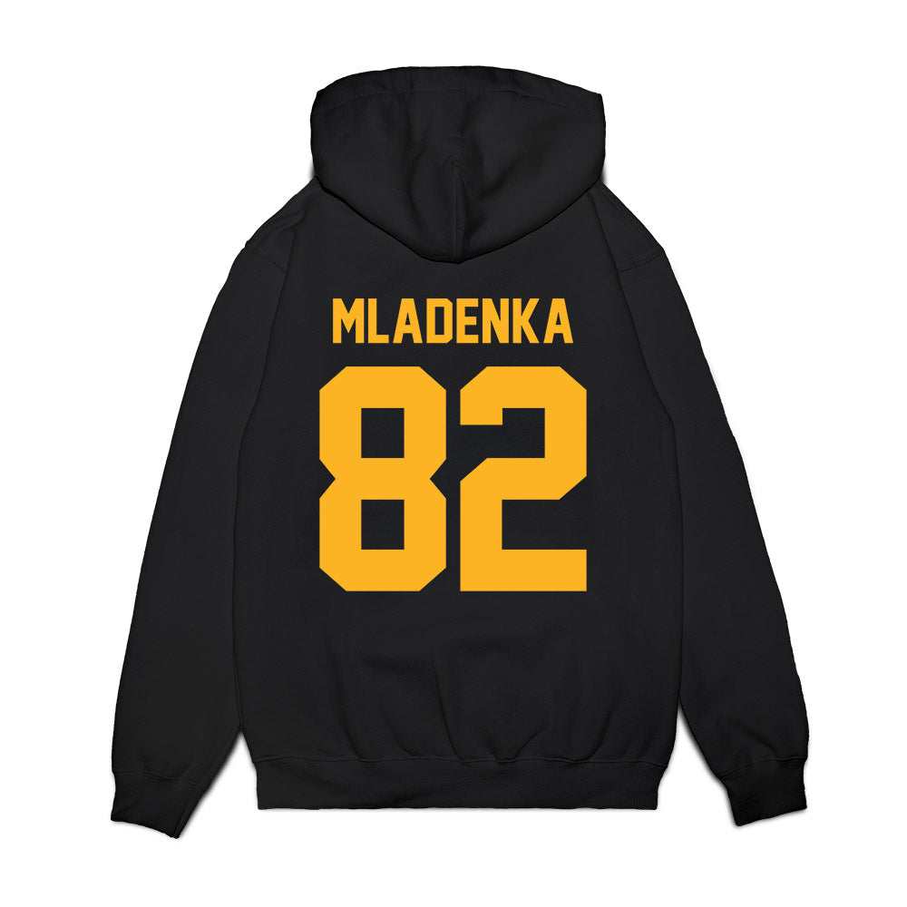 Baylor - NCAA Football : Cody Mladenka - Vintage Helmet Premium Hooded Sweatshirt-1