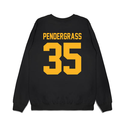 Baylor - NCAA Football : Dawson Pendergrass - Vintage Helmet Premium Crewneck Sweatshirt-1