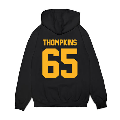 Baylor - NCAA Football : Sean Thompkins - Vintage Helmet Premium Hooded Sweatshirt-1