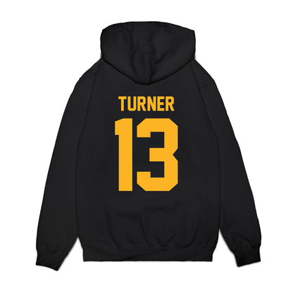 Baylor - NCAA Football : Devin Turner - Vintage Helmet Premium Hooded Sweatshirt-1