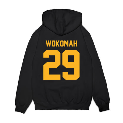 Baylor - NCAA Football : Kris Wokomah - Vintage Helmet Premium Hooded Sweatshirt-1
